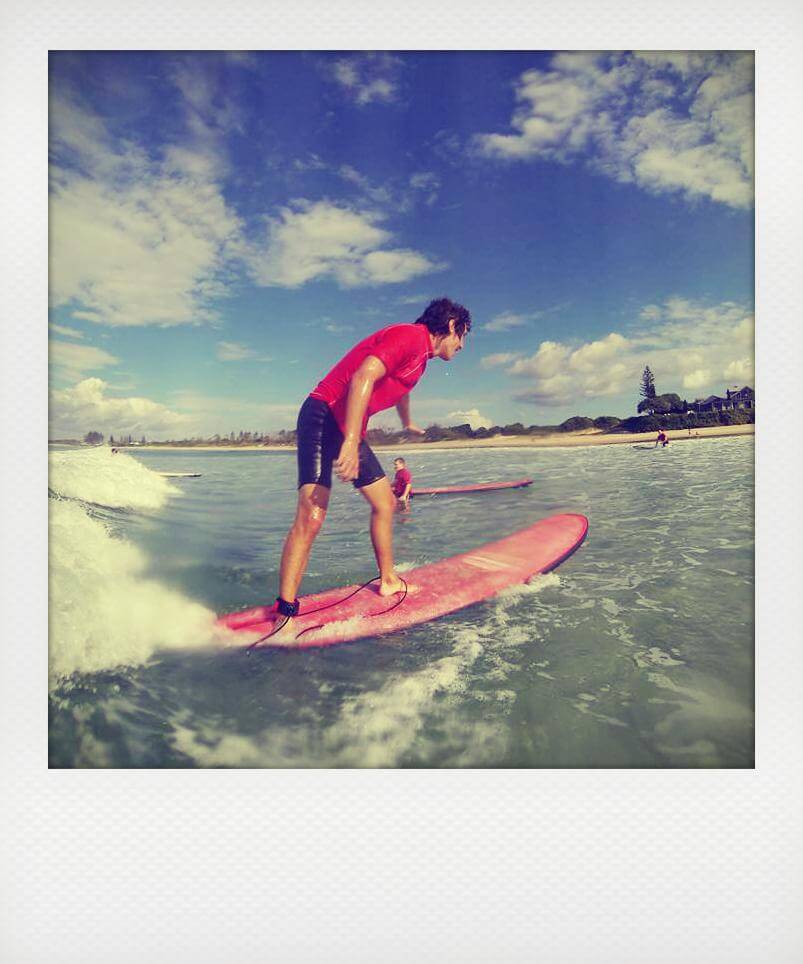 Alexis surf Byron Bay