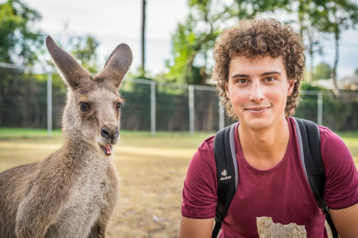Alexis et son Kangaroo