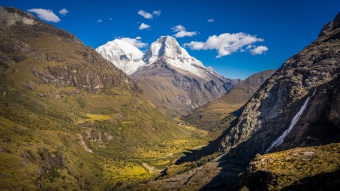 Paysage sur la route de la laguna 69
